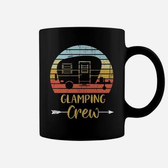 Glamping Crew Funny Matching Family Girls Camping Trip Coffee Mug | Crazezy