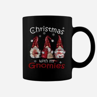 Gnome Family Christmas Shirts For Women Men - Buffalo Plaid Coffee Mug | Crazezy