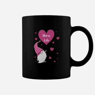 Gnome Valentine Nurse Life Coffee Mug - Monsterry