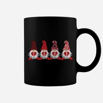 Gnome Valentine's Day Gift Love Hearts Cute Gift For Girls Coffee Mug | Crazezy