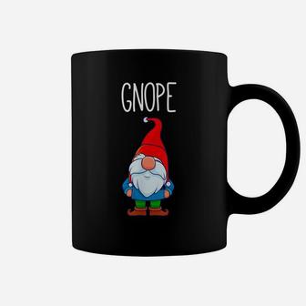 Gnope, Tomte Garden Gnome Gift, Funny Scandinavian Nope Coffee Mug | Crazezy AU