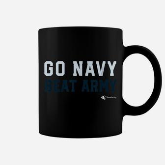 Go Navy Beat Army Medium Gray Edition Coffee Mug | Crazezy