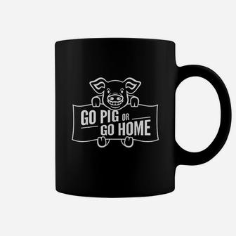 Go Pig Or Go Home Coffee Mug - Thegiftio UK