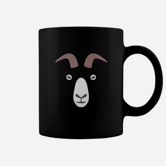Goat Big Animal Face Cute Funny Coffee Mug | Crazezy