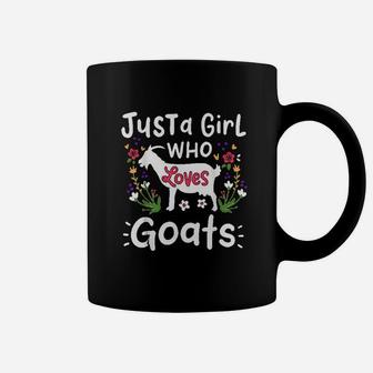 Goat Just A Girl Who Loves Goats Coffee Mug | Crazezy DE