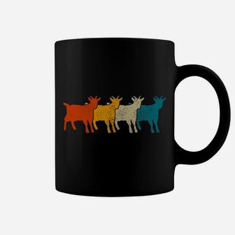 Goat Vintage Retro Farm Animal Goats Farmer Gift Coffee Mug | Crazezy