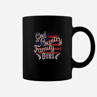 God Country Family Patriotic Usa Flag 2Nd Coffee Mug | Crazezy