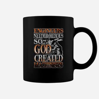 God Created Machinists For Engineers Coffee Mug - Monsterry AU