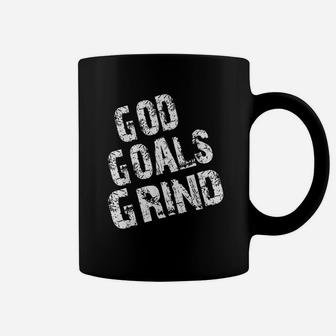 God Goals Grind Coffee Mug | Crazezy UK