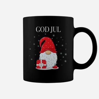 God Jul Swedish Merry Christmas Sweden Tomte Gnome Coffee Mug | Crazezy AU