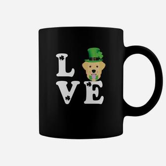 Golden Retriever Funny St Patricks Day Irish Coffee Mug - Thegiftio UK