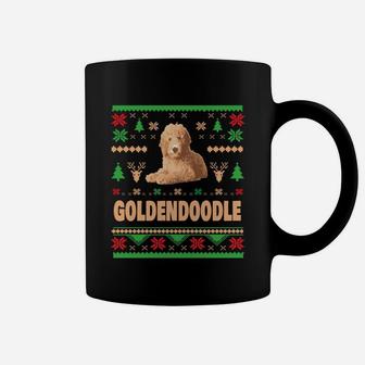Goldendoodle Dog Funny Ugly Christmas Sweatshirt Xmas Gift Coffee Mug | Crazezy AU