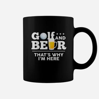 Golf And Beer Joke Coffee Mug | Crazezy