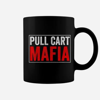 Golf Pull Cart Mafia Golf Coffee Mug - Monsterry
