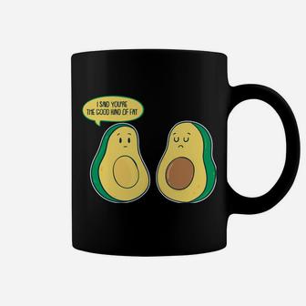 Good Kind Of Plant Based Fat - Funny Avocado Lover & Vegan Coffee Mug | Crazezy UK
