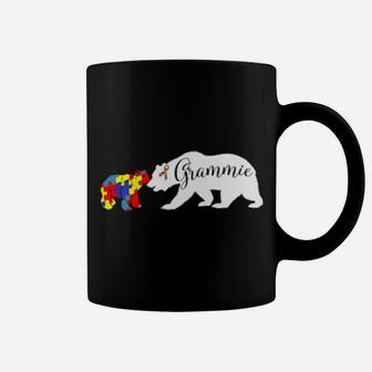 Grammie Bear Autism Awareness Grandma Mom Grand Mother Coffee Mug - Monsterry AU