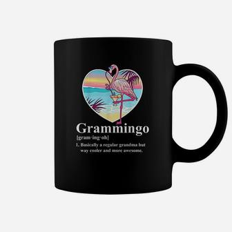 Grammingo Regular Grandma But Way Cooler Awesome Flamingo Coffee Mug | Crazezy