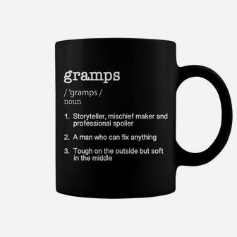 Gramps Definition T Shirt - Funny Father's Day Gift Tee Coffee Mug | Crazezy