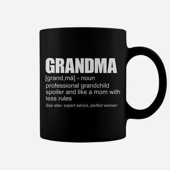 Grandma Definition Funny Grandmother Gift Mother's Day Coffee Mug | Crazezy