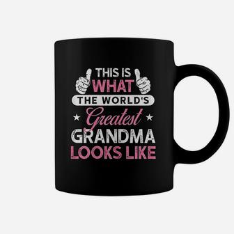 Grandma Gif Worlds Greatest Grandma Coffee Mug - Thegiftio UK
