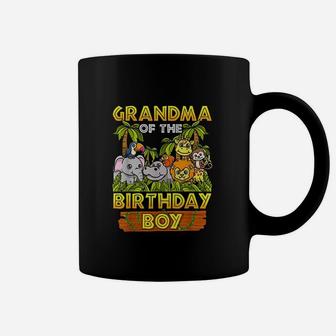 Grandma Of The Birthday Boy Coffee Mug | Crazezy