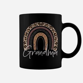 Grandma Rainbow Cheetah Leopard Women Christmas Mother's Day Sweatshirt Coffee Mug | Crazezy DE