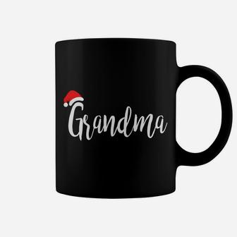 Grandma - Santa Hat Christmas Proud Grandparent Coffee Mug | Crazezy DE