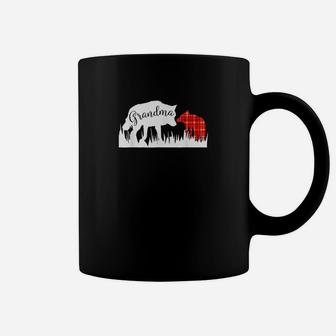 Grandma Wolf Matching Family Tribe Wolves Pup Mother Puppy Coffee Mug | Crazezy AU