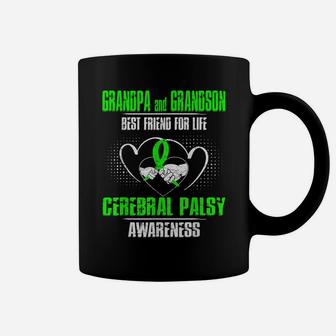 Grandpa And Grandson Best Friend Of Life Cerebral Palsy Coffee Mug | Crazezy CA