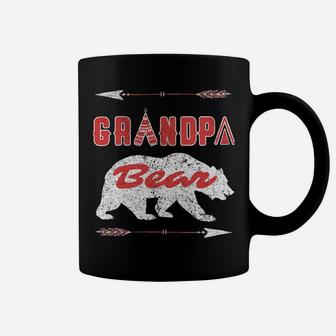 Grandpa Bear Vintage Tee Father's Day Grumpa Gift Granddad Sweatshirt Coffee Mug | Crazezy CA