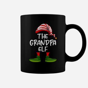 Grandpa Elf Family Matching Christmas Funny Gift Pajama Coffee Mug | Crazezy