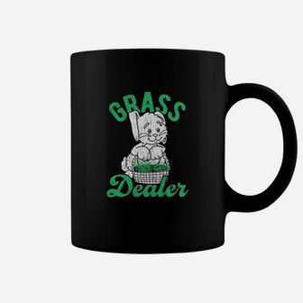 Grass Dealer Easter Bunny Basket Coffee Mug | Crazezy