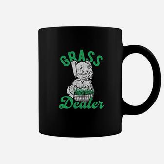 Grass Dealer Funny Easter Bunny Basket Holdiay Coffee Mug | Crazezy DE