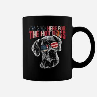 Great Dane Funny 4Th Of July Pup Coffee Mug - Monsterry