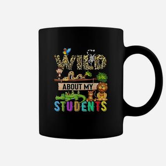Great Teacher Wild About My Students Safari Animals Coffee Mug | Crazezy