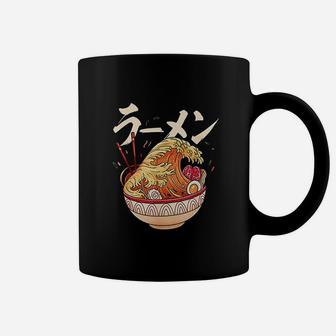 Great Wave Of Ramen Japan Coffee Mug | Crazezy
