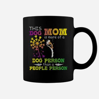 Greater Swiss Mountain Hippie This Dog Mom Is More Of A Dog Person Coffee Mug - Monsterry
