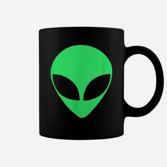 Green Alien Head 90'S Style - Funny Coffee Mug | Crazezy DE