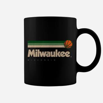 Green Milwaukee Basketball B-Ball Wisconsin Retro Milwaukee Coffee Mug | Crazezy AU