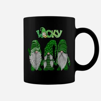 Green Sweater Gnomes St Patrick's Day Gnome For Women Men Coffee Mug | Crazezy UK
