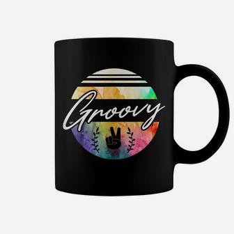 Groovy 70'S Tie Dye Design, Vintage 70S Gift, Retro 70'S Des Coffee Mug | Crazezy AU