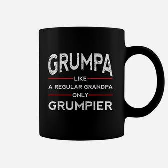 Grumpa Like A Regular Grandpa Only Grumpier Coffee Mug | Crazezy DE