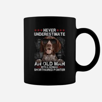 Gsp Never Underestimate An Old Man Classic Coffee Mug - Thegiftio UK