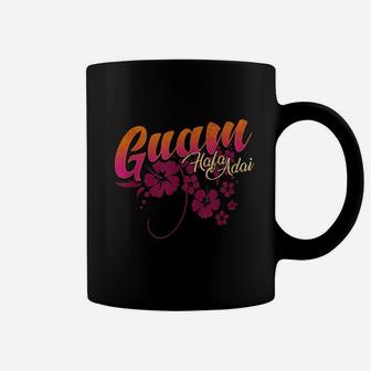 Guam Flower Chamorro Guamanian Islander Hafa Adai Hibiscus Coffee Mug - Thegiftio