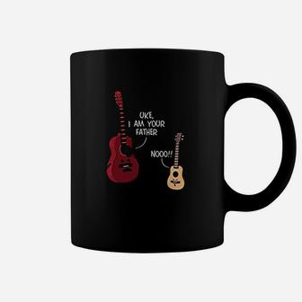Guitar Fathers Day Uke I Am Your Father Music Dad Coffee Mug | Crazezy CA