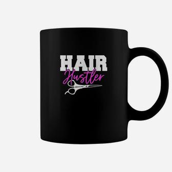Hair Funny Hairstylist Scissor Barber Gift Idea Coffee Mug | Crazezy DE
