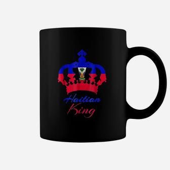 Haitian King Haiti Flag Crown Coffee Mug | Crazezy UK