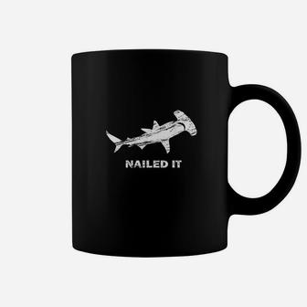 Hammerhead Shark Nailed It Week Of Shark Pun Coffee Mug - Thegiftio