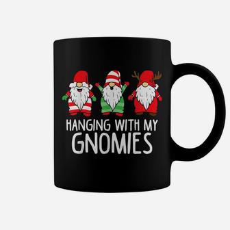 Hanging With My Gnomies Christmas Gnomes Coffee Mug | Crazezy