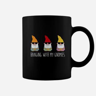 Hanging With My Gnomies Funny Yard Gnome Garden Gift Coffee Mug | Crazezy UK